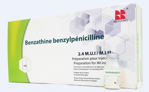 Benzathine benzyl penicillin 2,4MUI